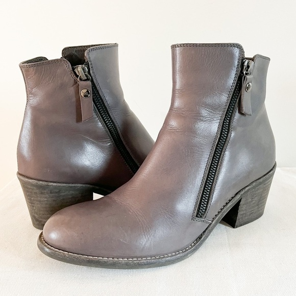 Attilio Giusti Leombruni Ella Leather Ankle Boots EU 41 Women’s - Picture 2 of 12